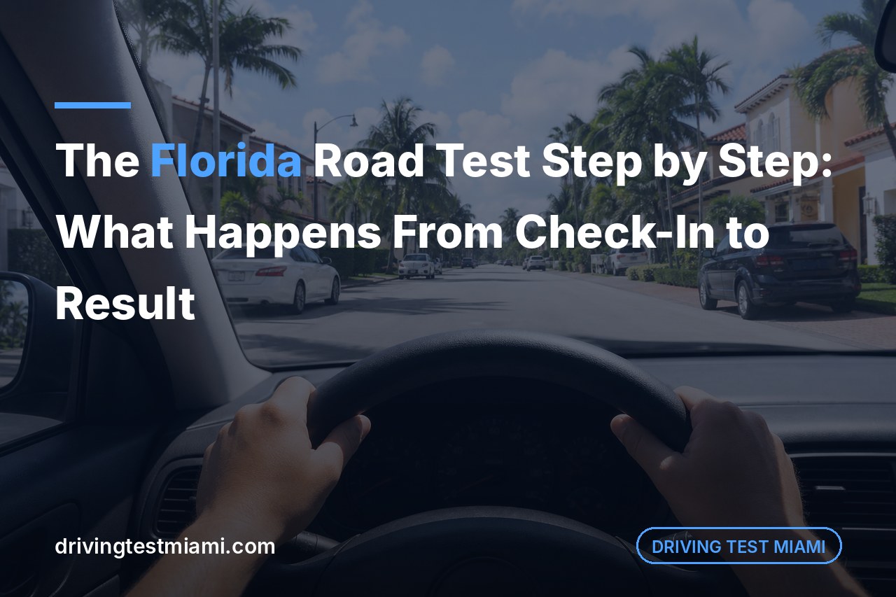 The Florida Road Test Step by Step: What Happens From Check-In to Result
